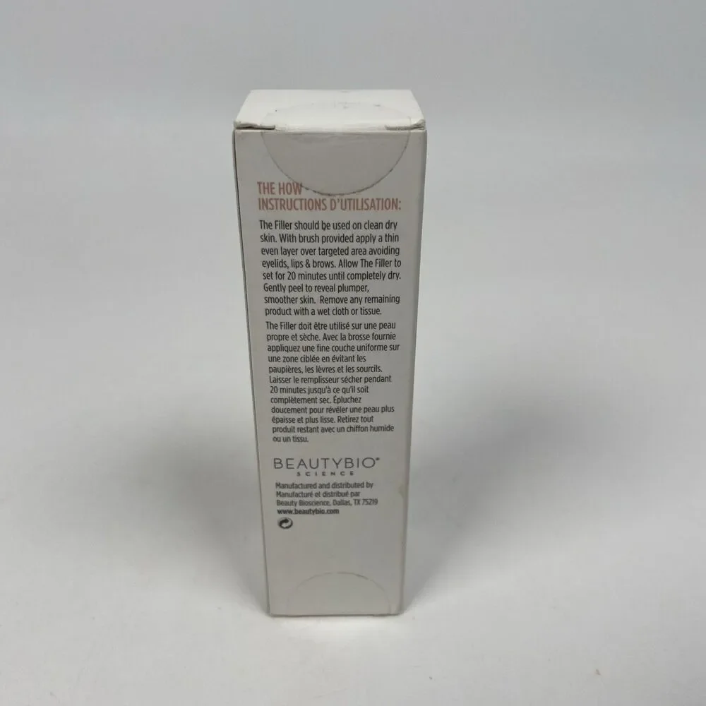 BeautyBio The Filler Plant Plump Instant Face Filler Peel Mask 1 Fl Oz